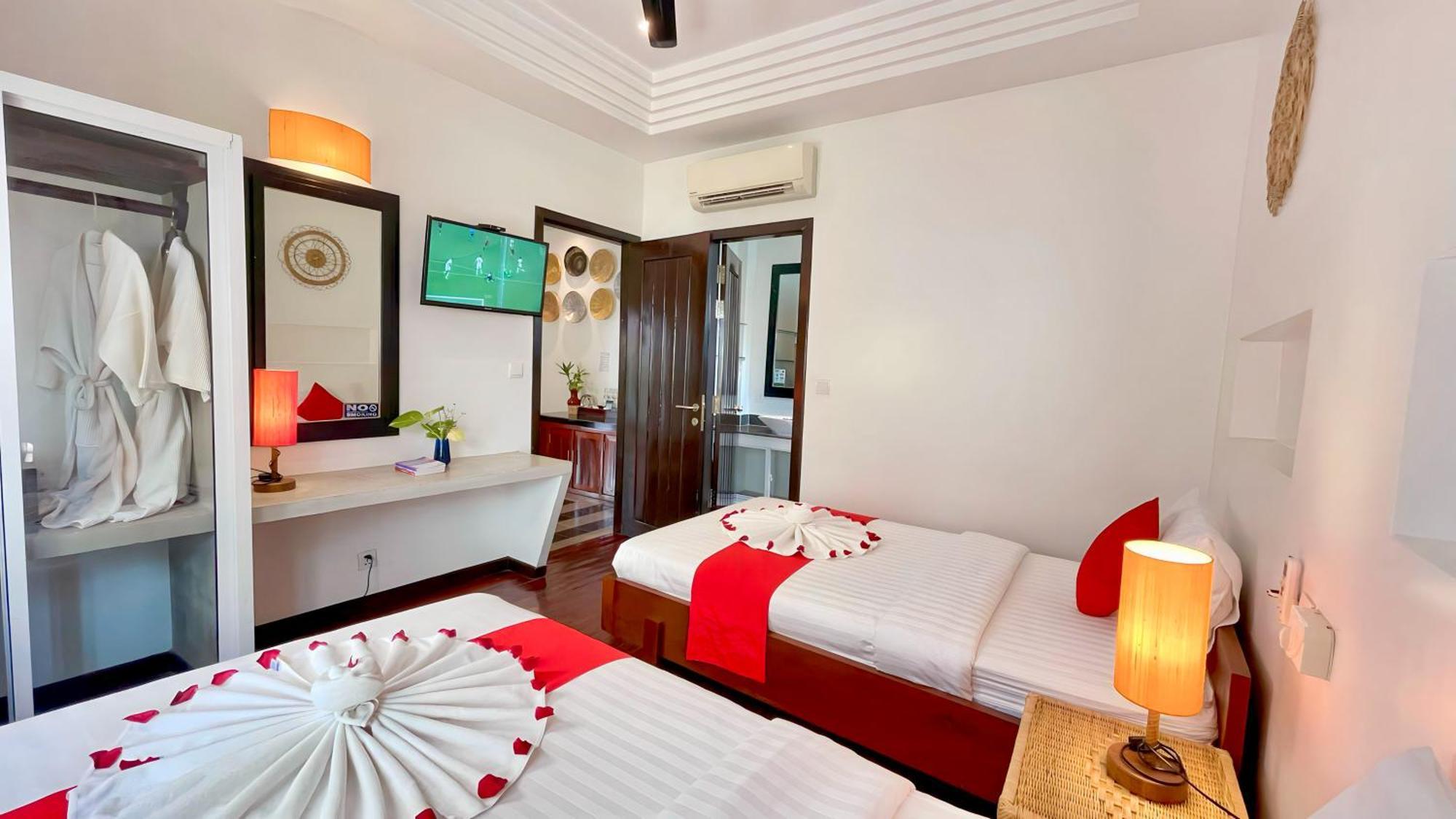 Boutique Indochine D'Angkor Hotel Siem Reap Phòng bức ảnh