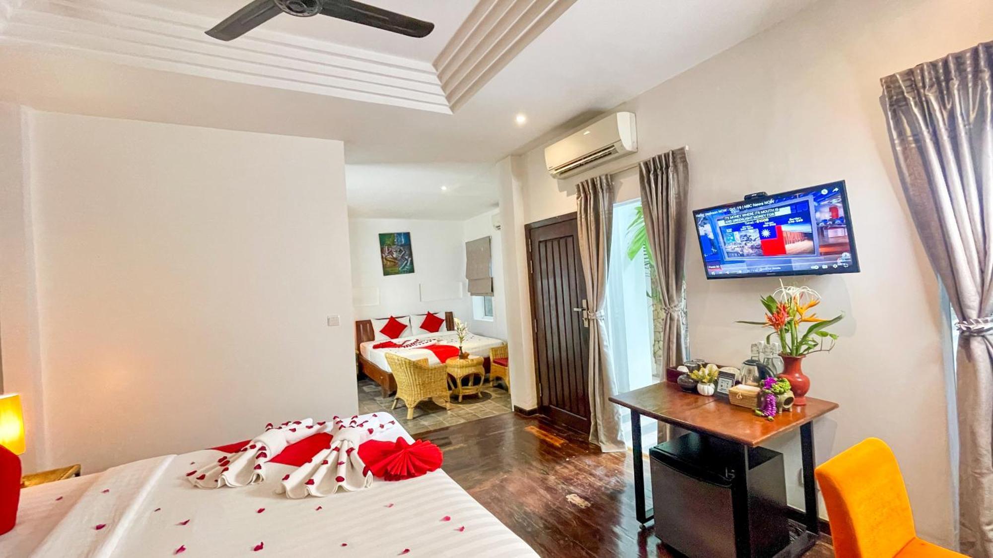 Boutique Indochine D'Angkor Hotel Siem Reap Phòng bức ảnh
